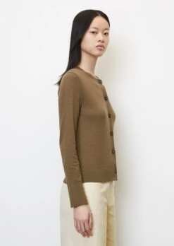 Marc O'Polo Fine Knit Cardigan In A Regular Fit Made Of Cotton/linen Slub Yarn -Marc O'Polo Verkäufe 0000e9dfe2b20610a08fc3a79e24784e
