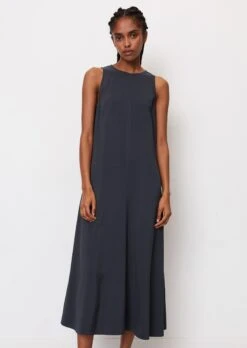 Marc O'Polo Sleeveless A-line Dress In Soft Viscose Twill -Marc O'Polo Verkäufe 0057a04f7c4c4de9485f5de708ab1896
