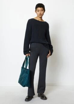 Marc O'Polo DfC Sweater Loose Knitted From Heavy Weight Cotton Yarn