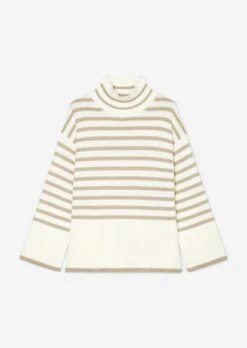 Marc O'Polo Oversize Knit Sweater With Stripe Design -Marc O'Polo Verkäufe 0ababbae0883237fbf5f3271bedf2c96