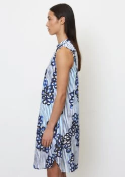 Marc O'Polo Sleeveless Mini Dress With A Floral Print Made Of Crisp Cotton Voile -Marc O'Polo Verkäufe 0aec1578988e654cd0103609c9432177