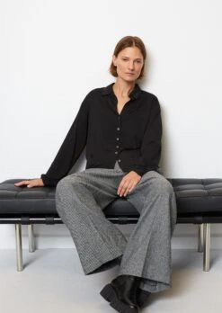 Marc O'Polo Jersey Blouse Loose From LENZING™ ECOVERO™