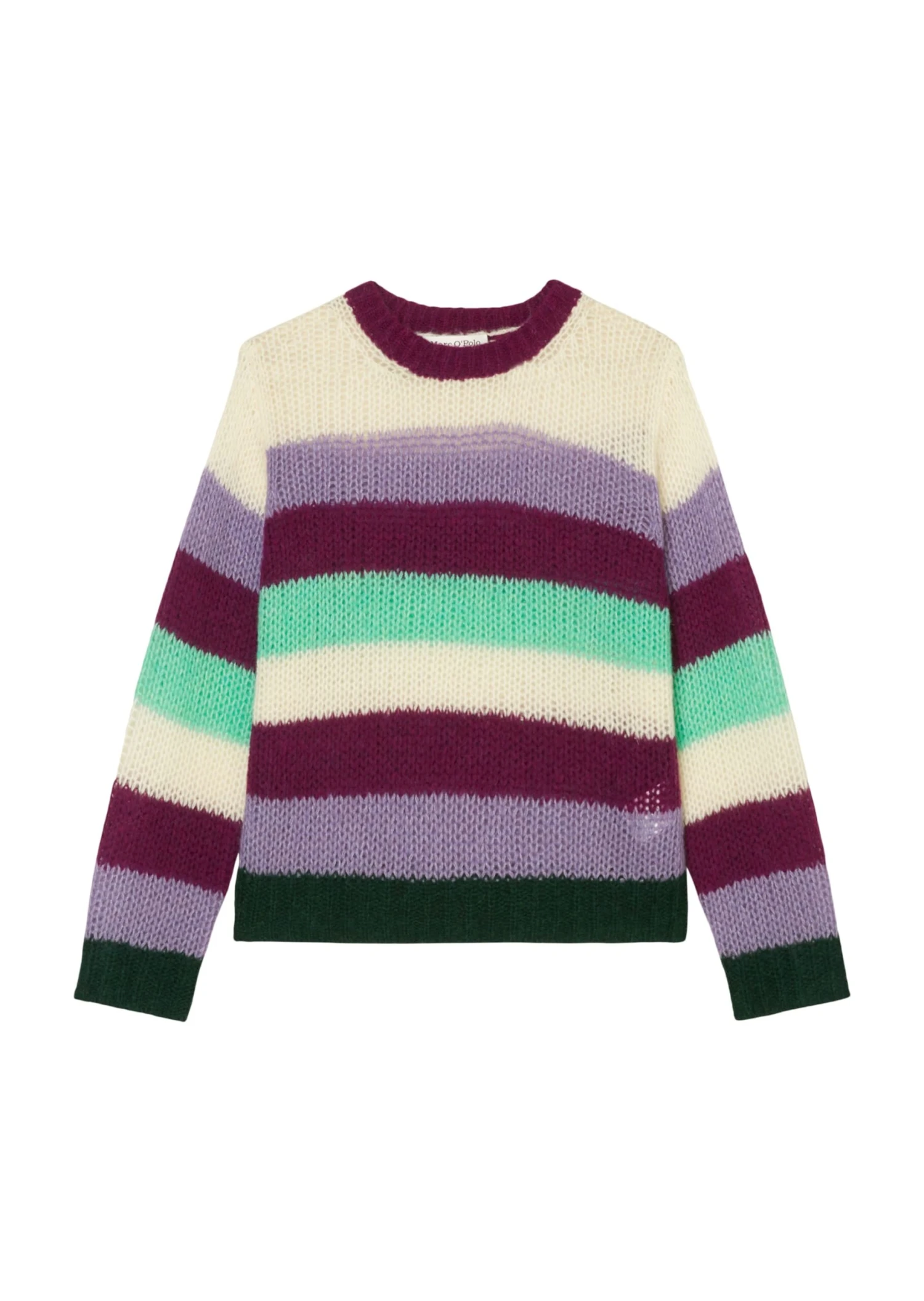 Marc O'Polo Striped Knitted Jumper From Virgin Wool Alpaca Wool Mix 10 Marc O'Polo Striped Knitted Jumper From Virgin Wool Alpaca Wool Mix – Bild 8