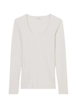 Marc O'Polo Ribbed Jersey Round Neck Long Sleeve Top Made Of A Soft Organic Cotton Blend 18 Marc O'Polo Ribbed Jersey Round Neck Long Sleeve Top Made Of A Soft Organic Cotton Blend -Marc O'Polo Verkäufe 0fb47f2d4a0acfc20300a99036cdd590
