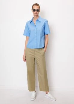 Marc O'Polo Short-sleeved Poplin Blouse In A Regular Fit Made Of Organic Cotton 14 Marc O'Polo Short-sleeved Poplin Blouse In A Regular Fit Made Of Organic Cotton -Marc O'Polo Verkäufe 101e26248236cc24dec727d9c82e20b9