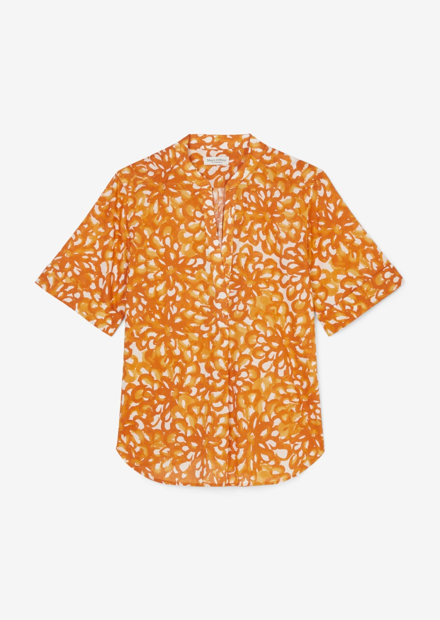 Marc O'Polo Tunic-style Blouse In A Regular Fit Made Of Lightweight Voile Fabric 9 Marc O'Polo Tunic-style Blouse In A Regular Fit Made Of Lightweight Voile Fabric – Bild 7