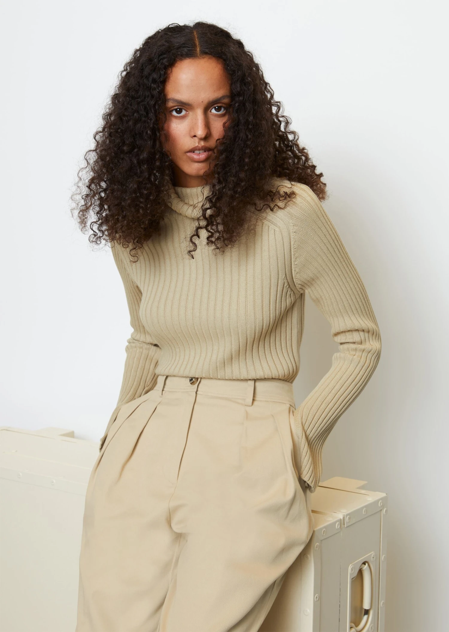 Marc O'Polo MO'P X CHEVIGNON Turtleneck Slim Made Of Organic Cotton 4 Marc O'Polo MO'P X CHEVIGNON Turtleneck Slim Made Of Organic Cotton – Bild 2