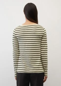 Marc O'Polo Striped Long Sleeve Top In A Loose Fit Made Of Heavy Jersey Fabric Composed Of Organic Cotton 13 Marc O'Polo Striped Long Sleeve Top In A Loose Fit Made Of Heavy Jersey Fabric Composed Of Organic Cotton -Marc O'Polo Verkäufe 160425f053775db6a8eb332e9a8297da