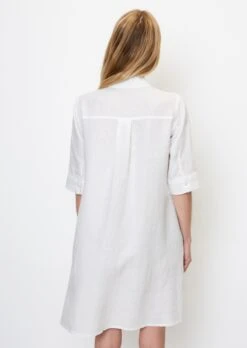 Marc O'Polo Short Linen Shirt Dress With High Slits At The Hem 13 Marc O'Polo Short Linen Shirt Dress With High Slits At The Hem -Marc O'Polo Verkäufe 1711470a31d6b02ee702d038d2a9e4d9