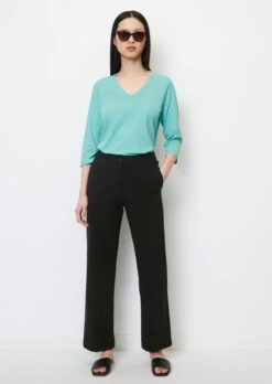 Marc O'Polo Oversized Basic V-neck T-shirt Made Of Organic Cotton Single Jersey -Marc O'Polo Verkäufe 17226fe66679d8a3f1a58388da214201