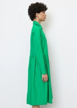 Marc O'Polo Blouse Dress With A Gathered Skirt Made From A Lightweight Organic Cotton/lyocell Blend -Marc O'Polo Verkäufe 181fa643dfab7dd0c679ca659b96ae96