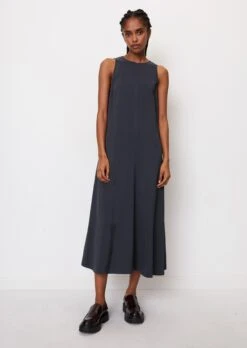 Marc O'Polo Sleeveless A-line Dress In Soft Viscose Twill -Marc O'Polo Verkäufe 1915ea9357e73b9e83f9c167b49518f9 1
