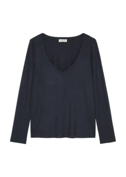 Marc O'Polo V-neck Long Sleeve Top In A Loose Fit From LENZING™ ECOVERO™ -Marc O'Polo Verkäufe 1cf27ee6fa5dbd44262a65d94eefcf8a