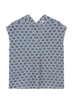 Marc O'Polo Sleeveless V-neck Blouse In A Regular Fit Made From A Soft Organic Cotton/viscose Blend -Marc O'Polo Verkäufe 1ddb6108ee1b98aed6d120a97a5c86e4