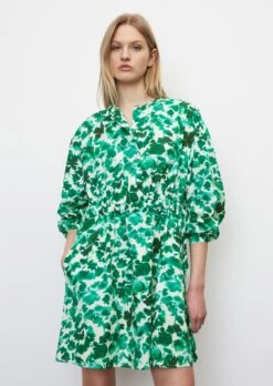 Marc O'Polo Short Voluminous Dress With Gathering Made Of An Organic Cotton/lyocell Blend -Marc O'Polo Verkäufe 1ef6896672784609858c7c79bbe790ae 1