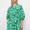 Marc O'Polo Short Voluminous Dress With Gathering Made Of An Organic Cotton/lyocell Blend -Marc O'Polo Verkäufe 1ef6896672784609858c7c79bbe790ae