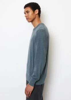 Marc O'Polo Round-neck Jumper In A Regular Fit Made Of A Soft Cotton And New Wool Blend -Marc O'Polo Verkäufe 20904d21fd7c586b6a22ebbd632d30b6