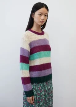 Marc O'Polo Striped Knitted Jumper From Virgin Wool Alpaca Wool Mix 16 Marc O'Polo Striped Knitted Jumper From Virgin Wool Alpaca Wool Mix -Marc O'Polo Verkäufe 21acbf3578abee6cf87ff636eeeac041