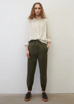 Marc O'Polo Striped Blouse In A Regular Fit Made Of A Soft Organic Cotton Twill -Marc O'Polo Verkäufe 2248ea7d7ab06139786722aa23c44cfa