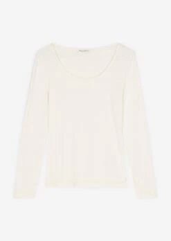 Marc O'Polo Long-sleeved Top With Round Neckline In Organic Cotton Slub Jersey 17 Marc O'Polo Long-sleeved Top With Round Neckline In Organic Cotton Slub Jersey -Marc O'Polo Verkäufe 234724a4af169d106dc49a74c65f6190