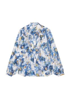 Marc O'Polo Wide Printed Blouse In A Cupro/viscose Blend -Marc O'Polo Verkäufe 29b89cfdb613bf66cc4ac17bd97cb387