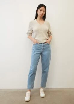 Marc O'Polo Knitted V-neck Jumper, Relaxed Made Of Organic Cotton -Marc O'Polo Verkäufe 2bf15c5f90e08a24a1c3d828cf9799b9