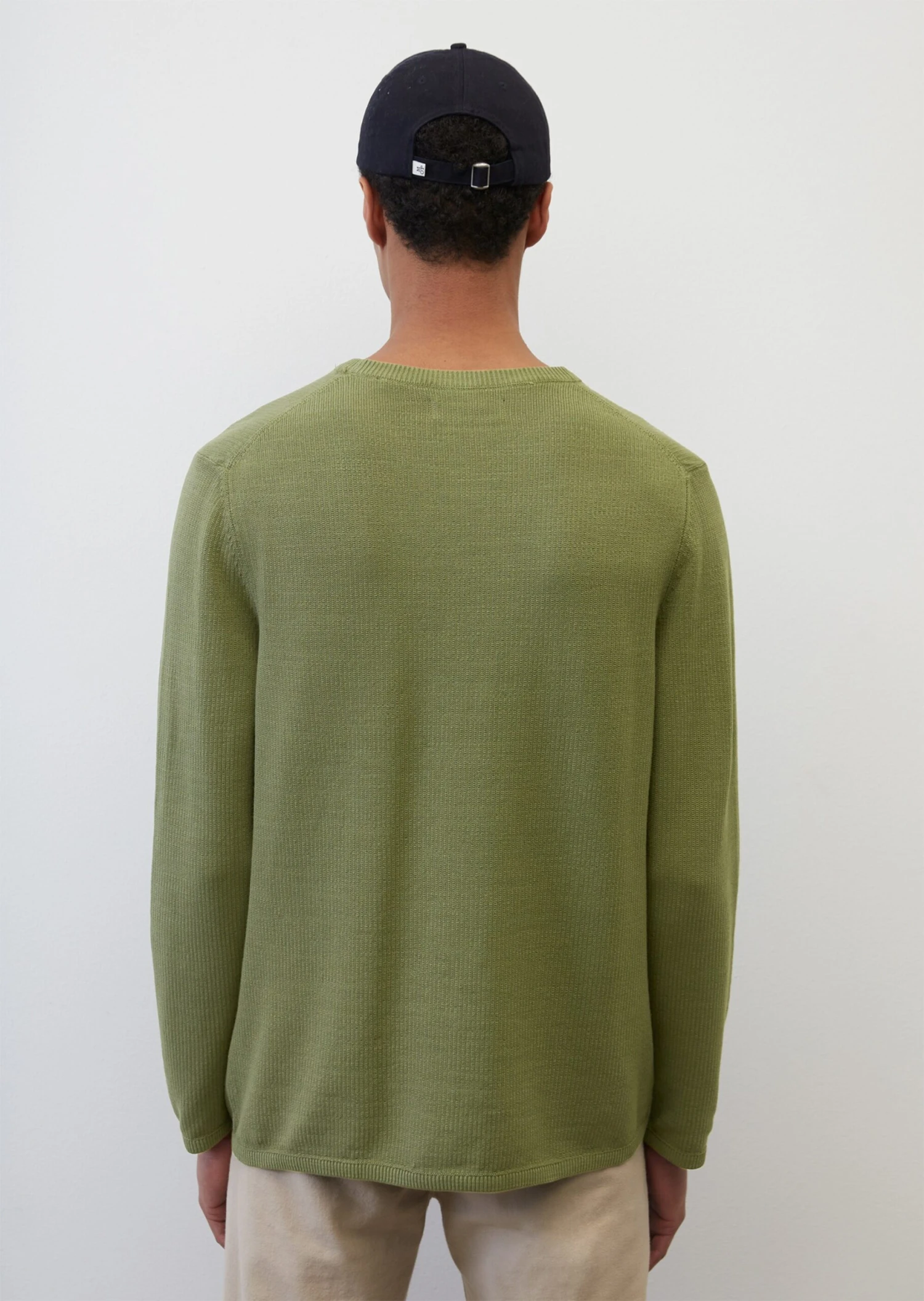 Marc O'Polo Round-neck Jumper In A Regular Fit Made From Pure Organic Cotton 5 Marc O'Polo Round-neck Jumper In A Regular Fit Made From Pure Organic Cotton – Bild 3