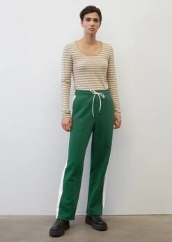 Marc O'Polo Long Sleeve Top With Stripes In Organic Cotton Slub Jersey -Marc O'Polo Verkäufe 2cf72260a0c4859ab5a778d0ac2a2c51 1