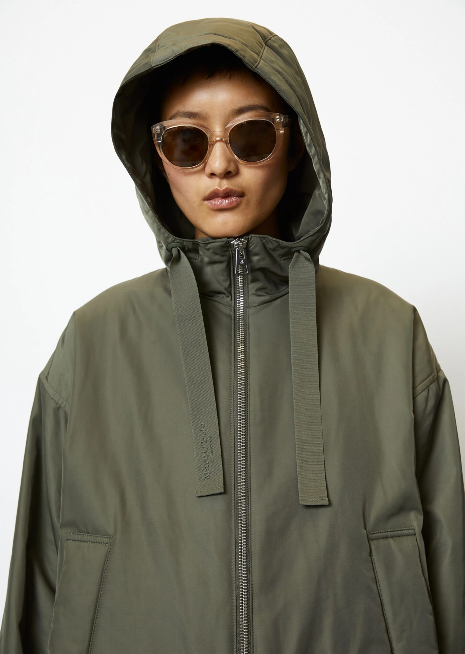 Marc O'Polo Padded Hooded Coat Relaxed Made From Recycled Polyester Twill WR 7 Marc O'Polo Padded Hooded Coat Relaxed Made From Recycled Polyester Twill WR – Bild 5