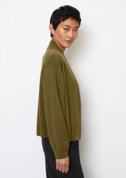 Marc O'Polo Cardigan Loose From Virgin Wool Viscose Mix -Marc O'Polo Verkäufe 2e03c4e789faafcbe2b48e8fcae9afd1