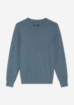 Marc O'Polo Round-neck Jumper In A Regular Fit Made Of A Soft Cotton And New Wool Blend -Marc O'Polo Verkäufe 2e202853aa064f33c74527abc64a5de7