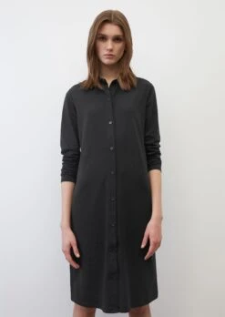 Marc O'Polo Jersey Dress With A Button Placket With TENCEL™ Modal