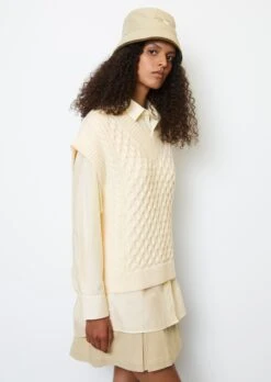 Marc O'Polo MO'P X CHEVIGNON Sleeveless Knit Sweater Loose Virgin Wool Mix -Marc O'Polo Verkäufe 30e30662a0f48c304d41a7af4bd113af