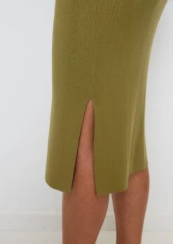 Marc O'Polo Sleeveless Fine Rib Knitted Dress Made Of Blended Viscose -Marc O'Polo Verkäufe 32ea24cddf9ad05a1e13cde4335be832