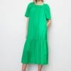 Marc O'Polo Bohemian Maxi Dress With A Square Neckline In An Organic Cotton And TENCEL™ Lyocell Blend
