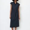 Marc O'Polo Voluminous Poplin Dress Made Of Organic Cotton