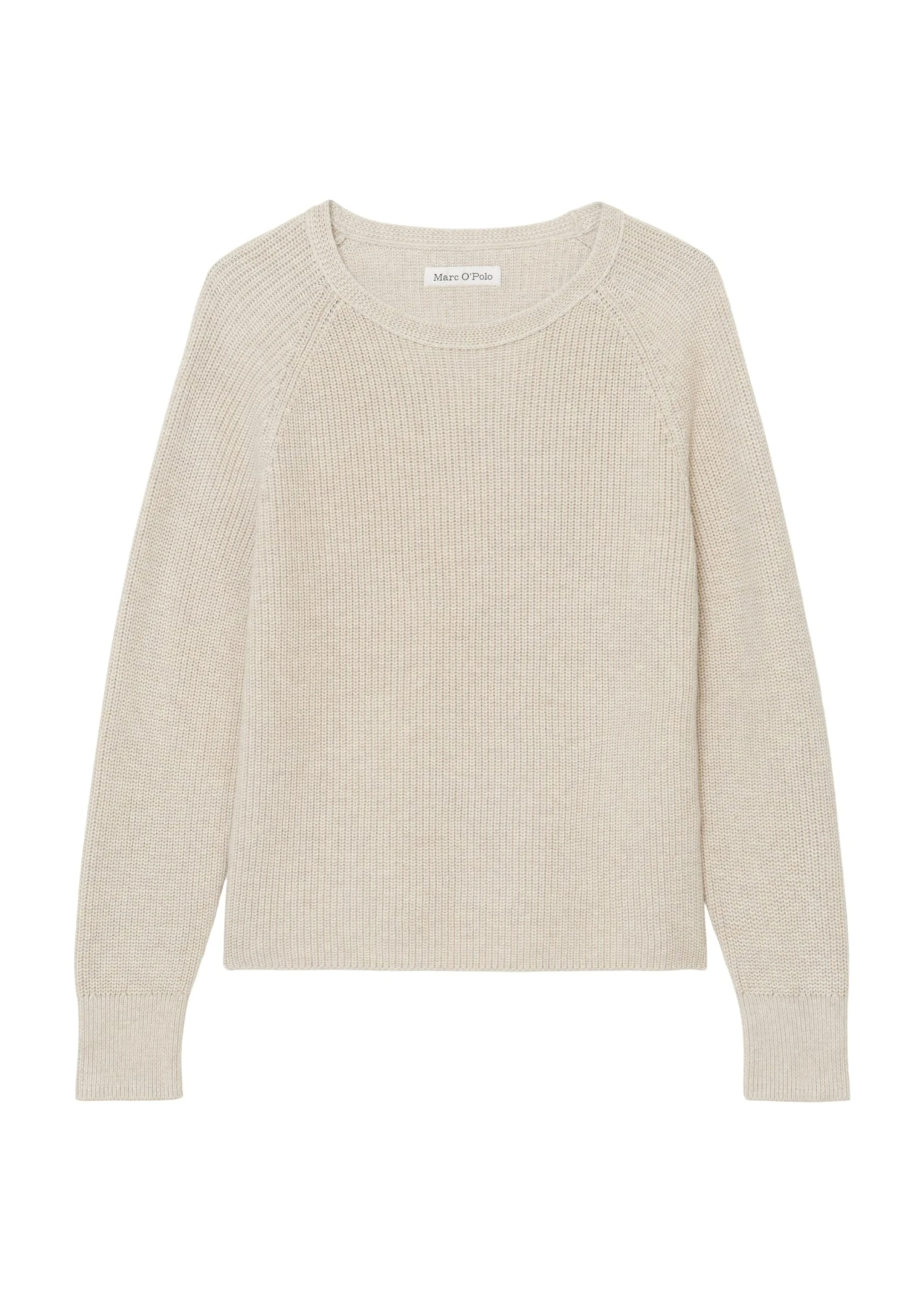 Marc O'Polo Round-neck Knitted Jumper In A Slightly Cropped Fit Made From Heavy Weight Organic Cotton 10 Marc O'Polo Round-neck Knitted Jumper In A Slightly Cropped Fit Made From Heavy Weight Organic Cotton – Bild 8
