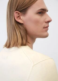 Marc O'Polo Round-neck Jumper In A Regular Fit Made Of Organic Cotton And Silk -Marc O'Polo Verkäufe 42ff44acea8e98a13155604c8a5f7b86