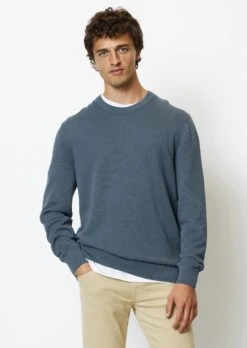 Marc O'Polo Long-sleeved Jumper Regular Made From Finely Ribbed Organic Cotton -Marc O'Polo Verkäufe 46d645a6c3a1755ca018caec222385d9
