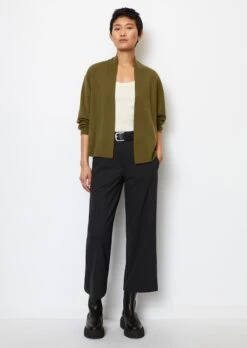 Marc O'Polo Cardigan Loose From Virgin Wool Viscose Mix