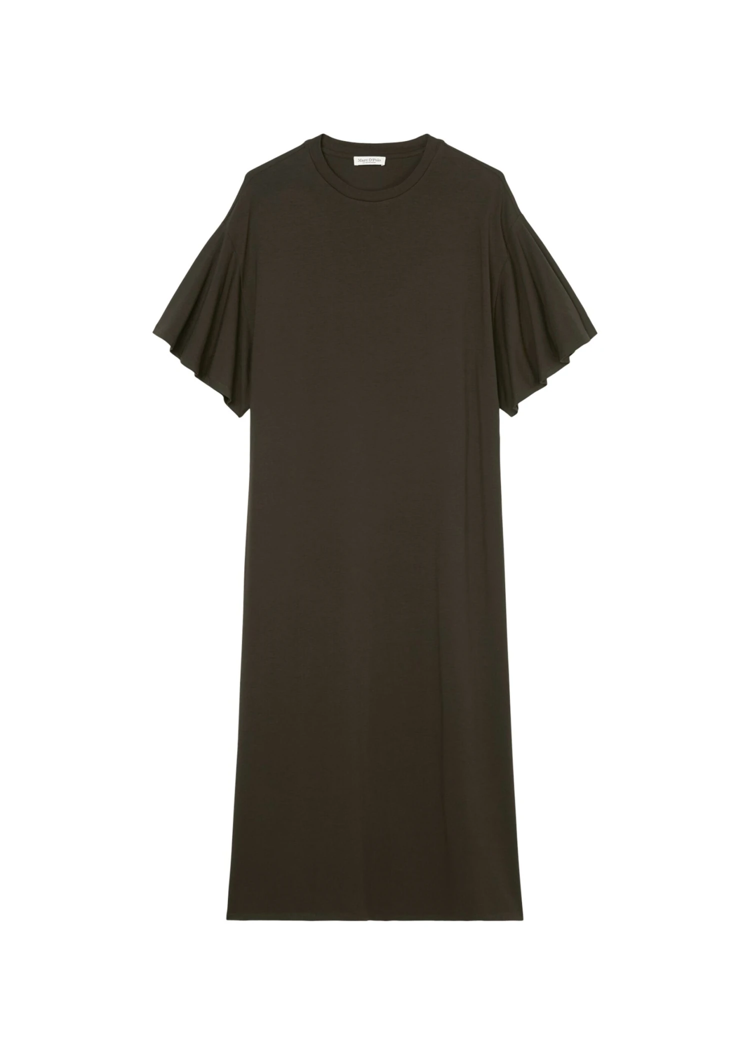 Marc O'Polo Flowing Jersey Dress With Flounce Sleeves Made From An Organic Cotton/modal Blend 10 Marc O'Polo Flowing Jersey Dress With Flounce Sleeves Made From An Organic Cotton/modal Blend – Bild 8