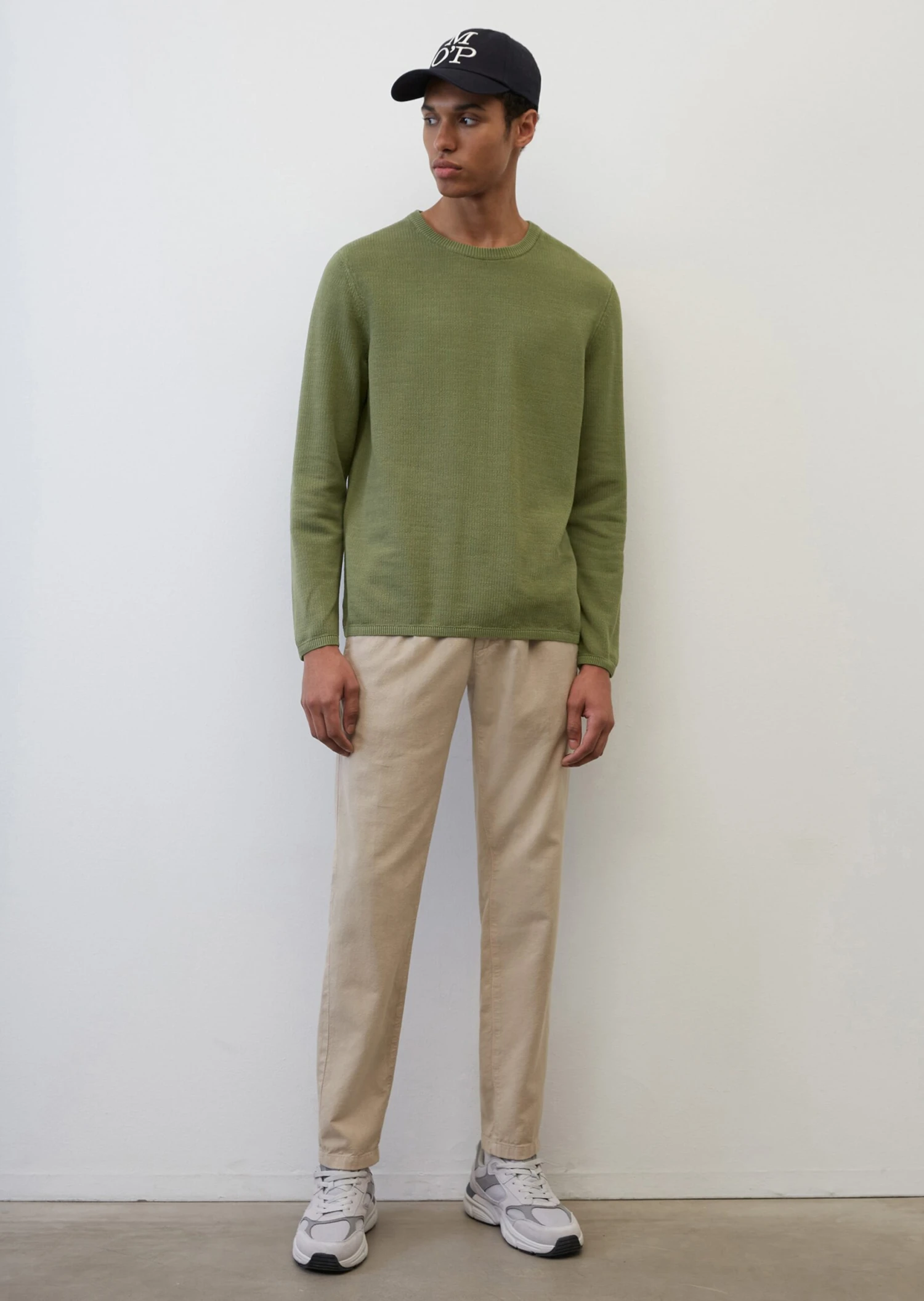 Marc O'Polo Round-neck Jumper In A Regular Fit Made From Pure Organic Cotton 4 Marc O'Polo Round-neck Jumper In A Regular Fit Made From Pure Organic Cotton – Bild 2