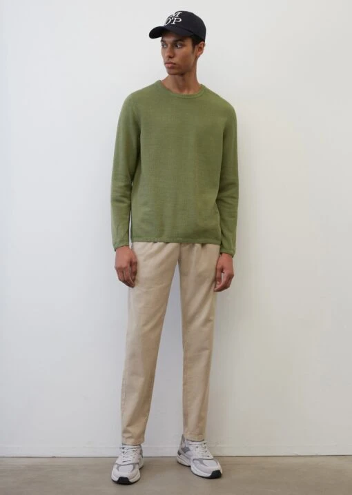 Marc O'Polo Round-neck Jumper In A Regular Fit Made From Pure Organic Cotton 2 Marc O'Polo Round-neck Jumper In A Regular Fit Made From Pure Organic Cotton -Marc O'Polo Verkäufe 4b7074a340d1837bfffbc7765683eda7