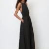 Marc O'Polo Backless Summer Dress Made Of Premium Ramie Fabric
