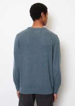 Marc O'Polo Round-neck Jumper In A Regular Fit Made Of A Soft Cotton And New Wool Blend -Marc O'Polo Verkäufe 50eb6f75cf7aba6e7bc7ad25f2a44fe7
