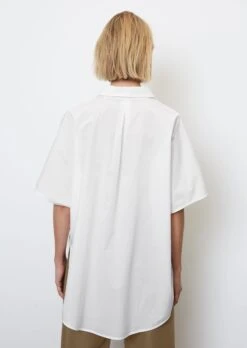 Marc O'Polo Wide Blouse In The Style Of A Cape In Paper Touch Poplin -Marc O'Polo Verkäufe 51b0dd74f6097d287446683350f79c81