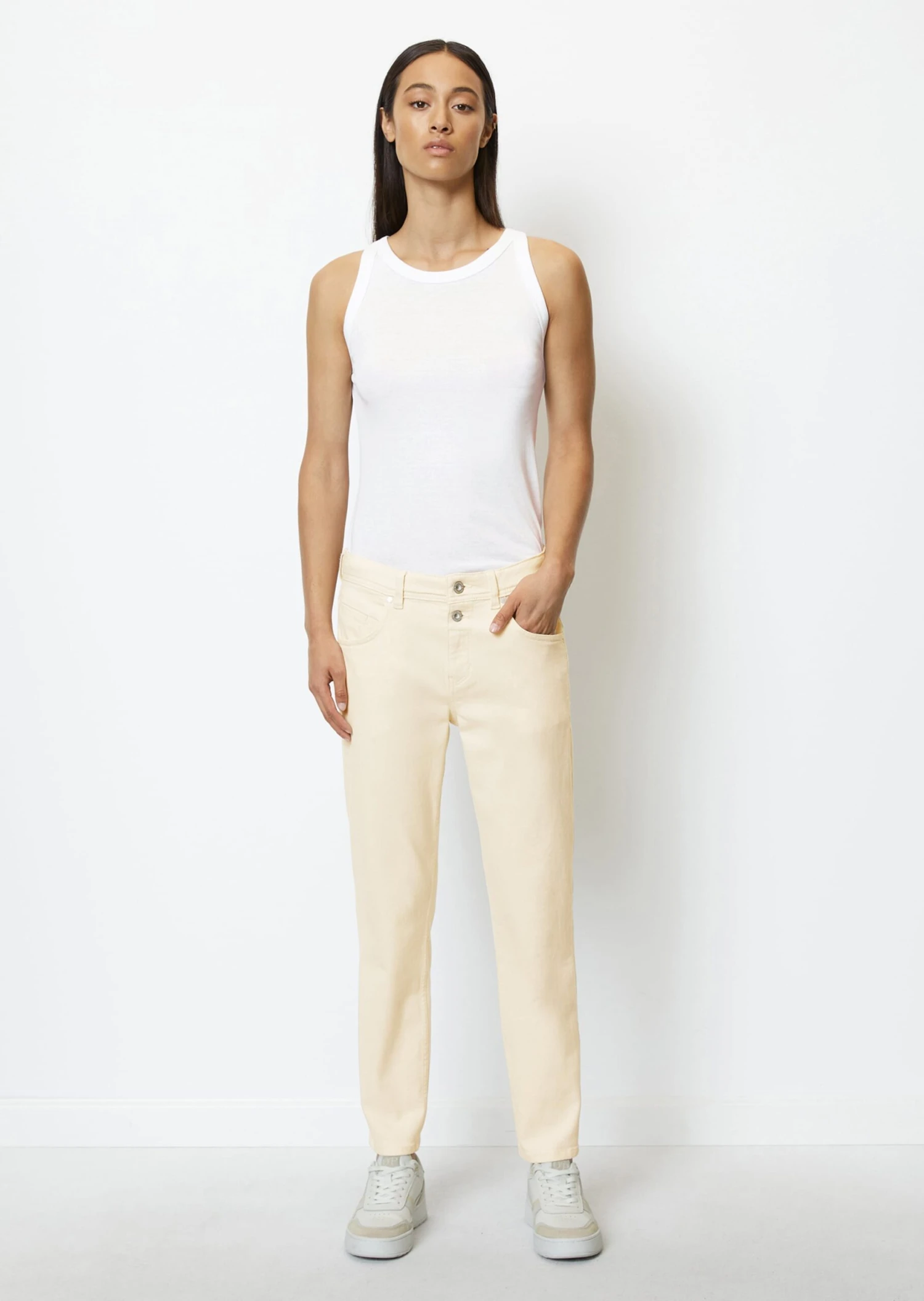 Marc O'Polo Boyfriend Jeans Model THEDA Cropped From Organic Cotton Stretch 3 Marc O'Polo Boyfriend Jeans Model THEDA Cropped From Organic Cotton Stretch