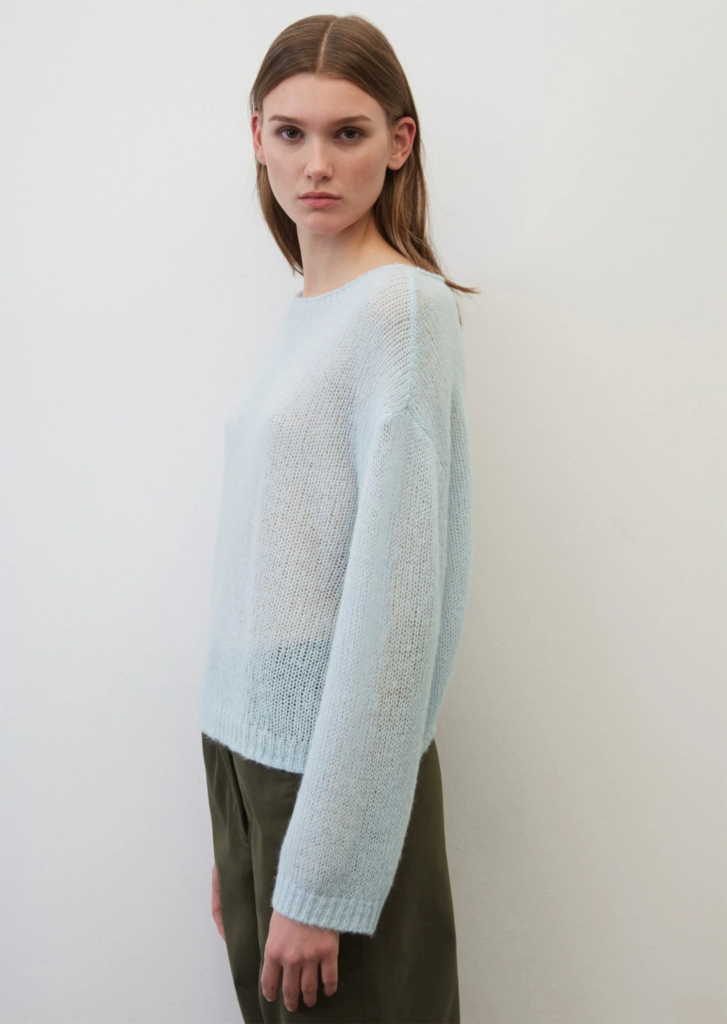 Marc O'Polo Loosely Knit Jumper In A Soft Blend Of New Wool And Alpaca Wool 8 Marc O'Polo Loosely Knit Jumper In A Soft Blend Of New Wool And Alpaca Wool – Bild 6