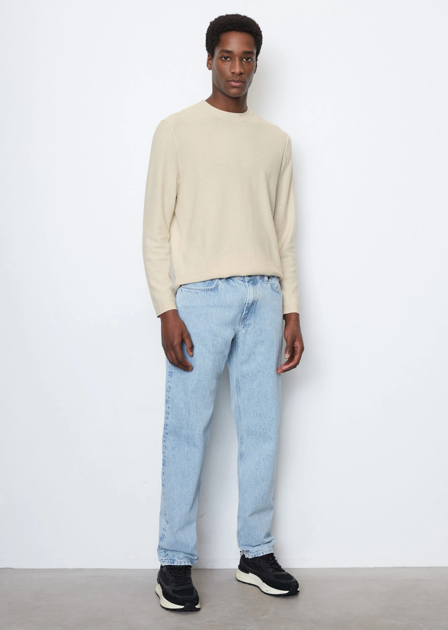 Marc O'Polo Long-sleeved Jumper Regular In A Casual Inside-out Look 6 Marc O'Polo Long-sleeved Jumper Regular In A Casual Inside-out Look – Bild 4
