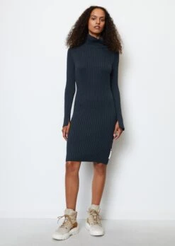 Marc O'Polo MO'P X CHEVIGNON Knitted Dress Slim Made Of Organic Cotton